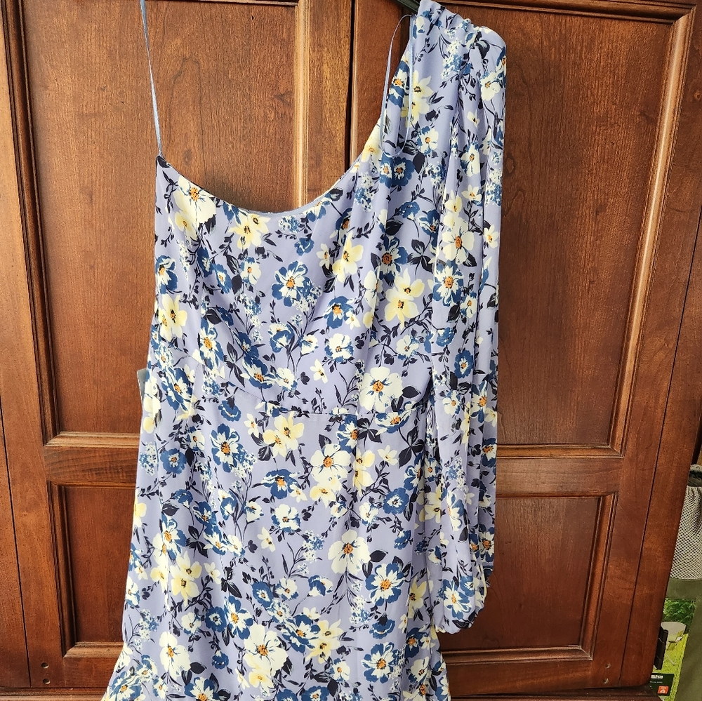 ASTR Open Shoulder Mini Dress